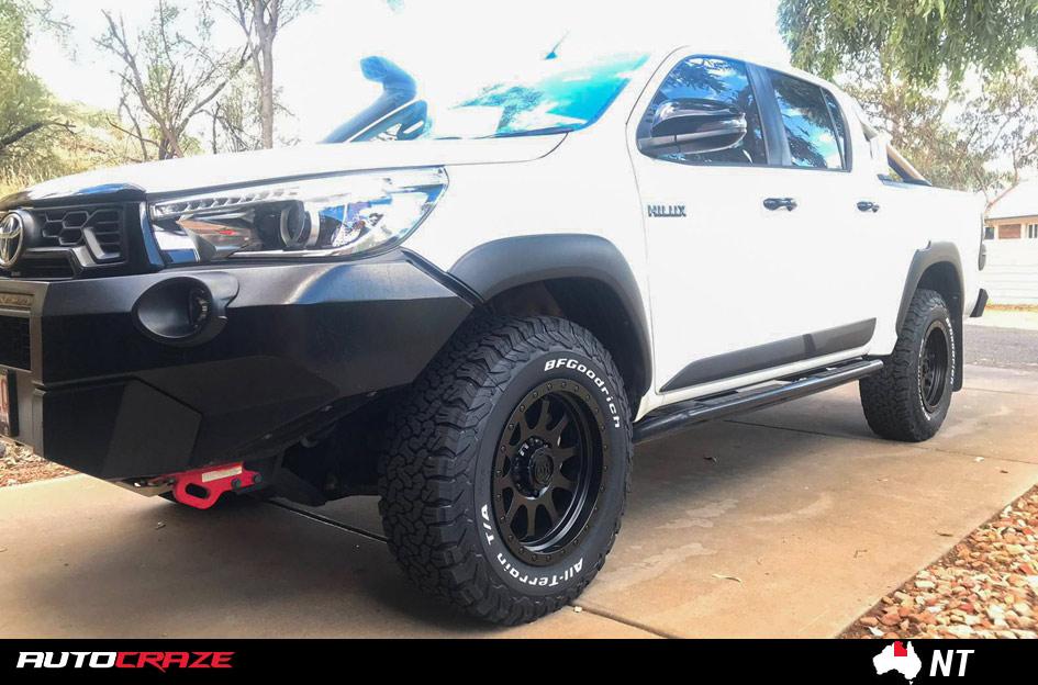TOYOTA HILUX N80 RUGGED X HURRICANE SATIN BLACK