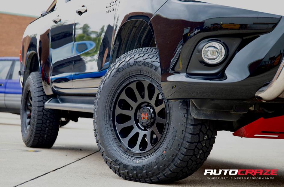 TOYOTA HILUX N80 4WD VICTIM MATTE BLACK