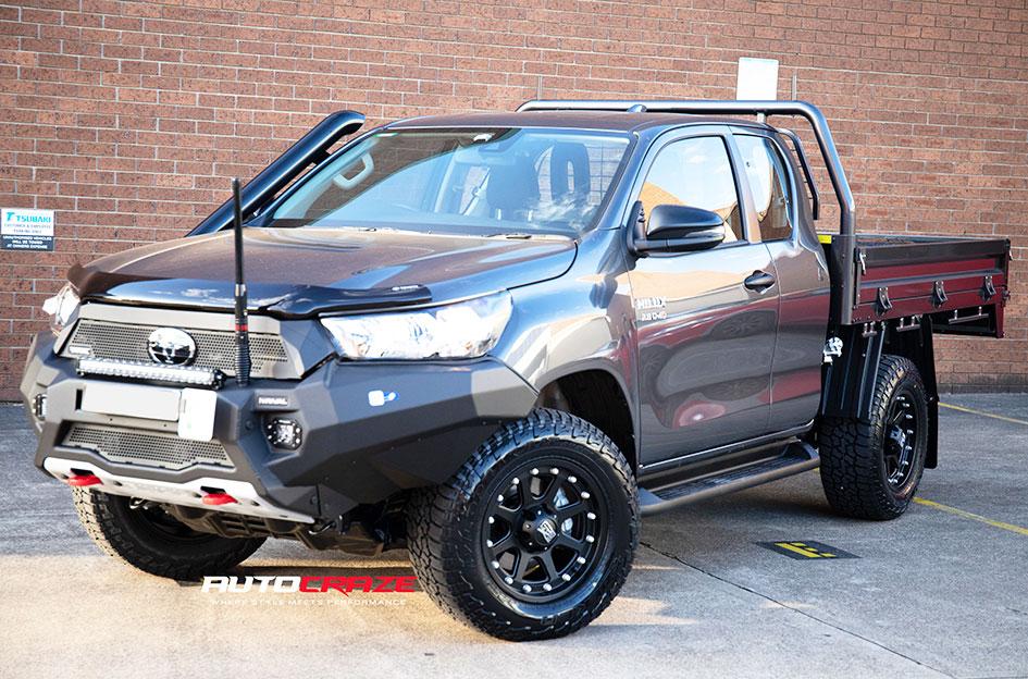 TOYOTA HILUX N80 4WD ADDICT MATTE BLACK