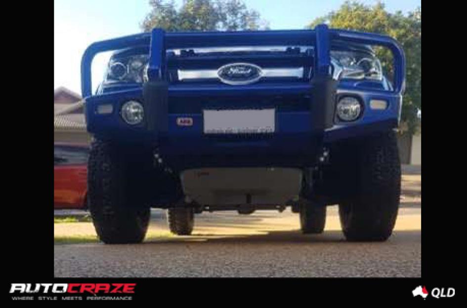 FORD-RANGER-VAPOR-BLACK-MACHINED-WITH-DARK-TINT