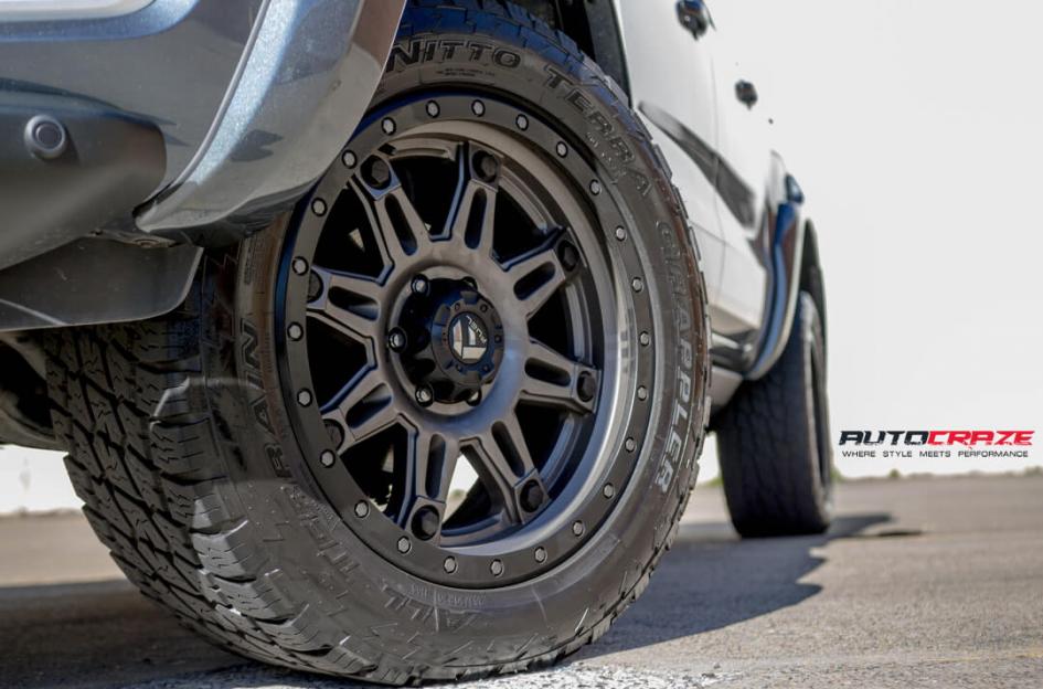 FORD RANGER HOSTAGE III MATTE ANTHRACITE WITH BLACK RING