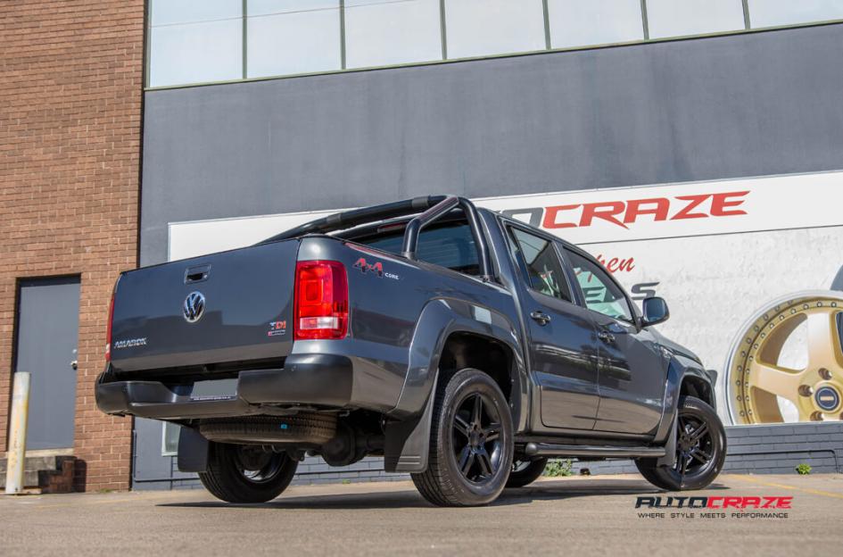 VOLKSWAGEN AMAROK HE855 SATIN BLACK