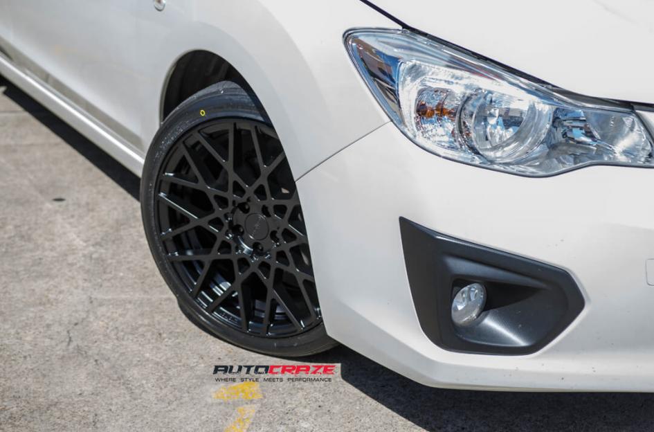 SUBARU IMPREZA BLQ MATTE BLACK