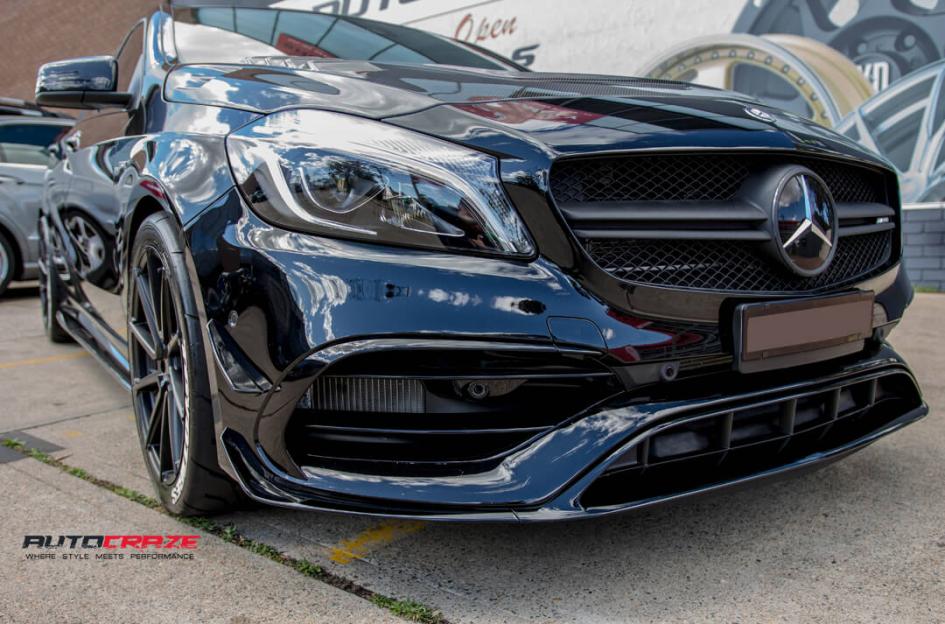 MERCEDES-A45-AMG-WATKINS-MATTE-BLACK-WITH-GLOSS-BLACK-FACE
