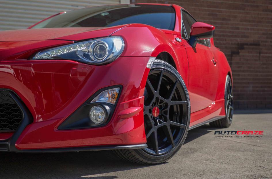 TOYOTA 86 KPS MATTE BLACK