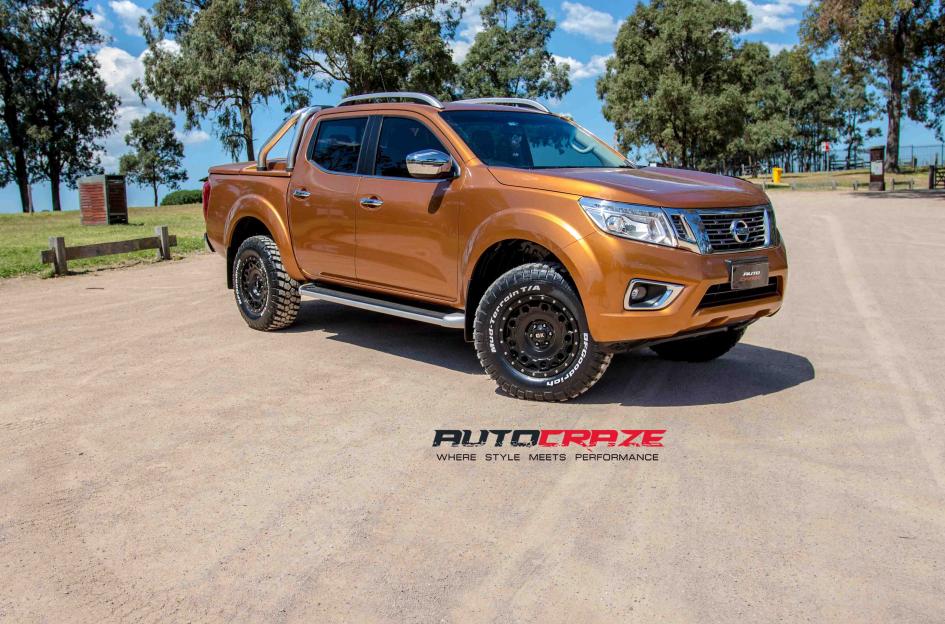 NISSAN NAVARA HOLESHOT XD SATIN BLACK