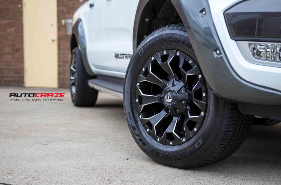 FORD RANGER ASSAULT GLOSS BLACK MILLED ACCENTS