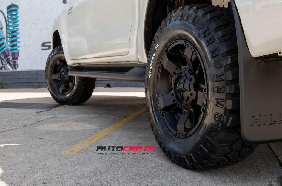 TOYOTA HILUX N80 4WD ROCKSTAR XD 2 MATTE BLACK