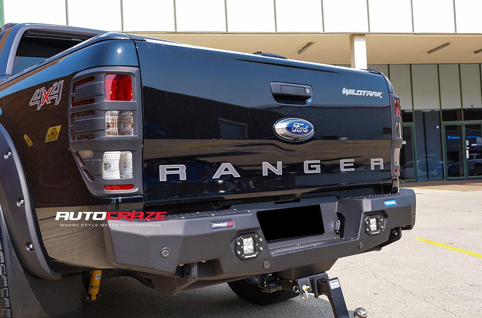 FORD RANGER RTG GLOSS BLACK MILLED ACCENTS