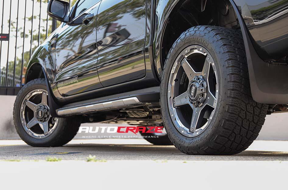 FORD RANGER GD04 GRAPHITE WITH MILLED ACCENTS