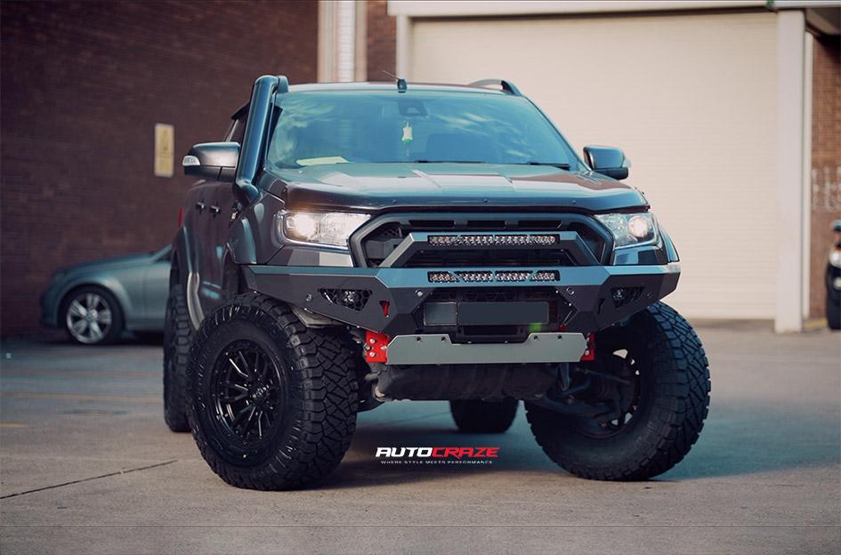 FORD RANGER RAPTOR REBEL MATTE BLACK