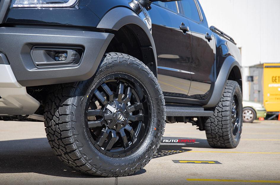 FORD RANGER RAPTOR SLEDGE GLOSS BLACK MILLED ACCENTS