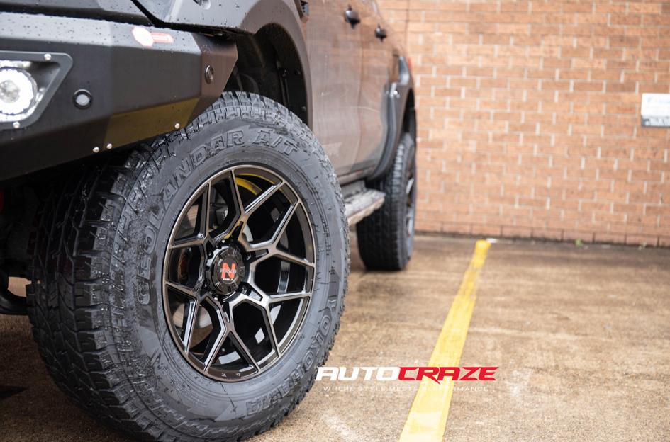 FORD RANGER SABBATH GLOSS BLACK TINTED FACE