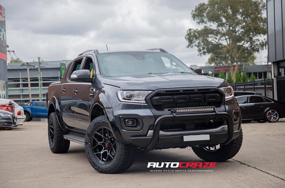 FORD RANGER SABBATH GLOSS BLACK TINTED FACE