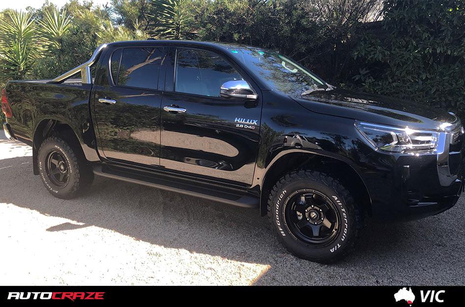 FORD RANGER SHOK MATTE BLACK