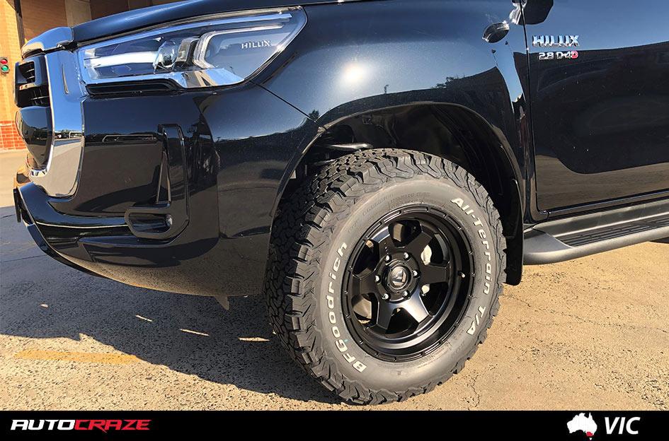 FORD RANGER SHOK MATTE BLACK