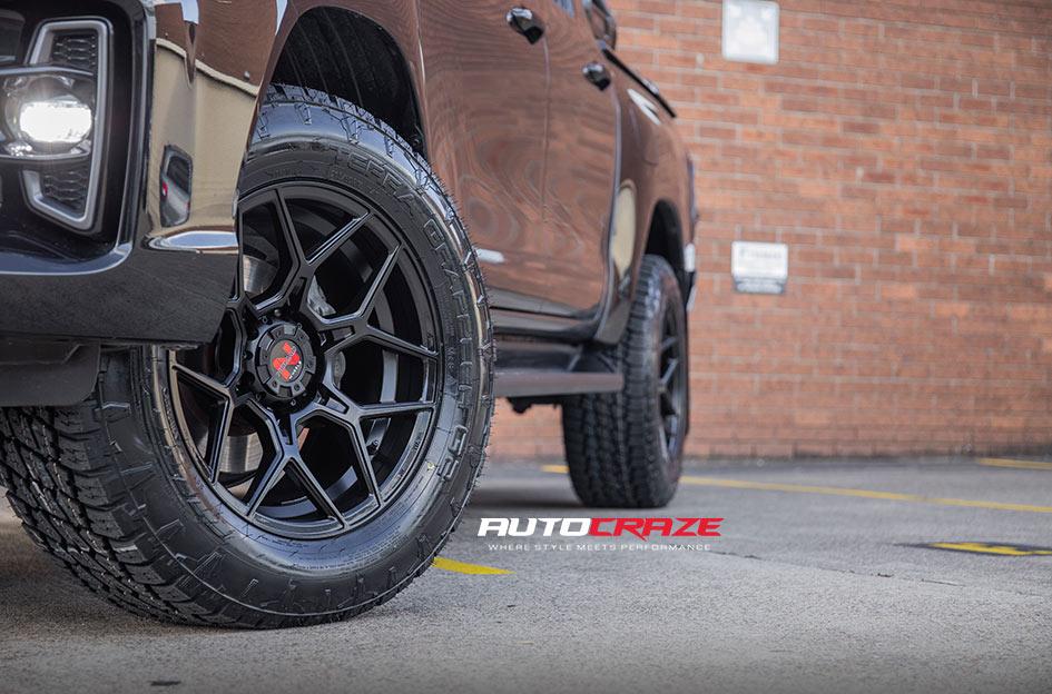 TOYOTA HILUX 4WD SABBATH MATTE BLACK