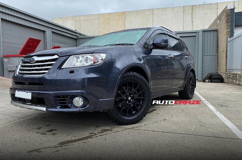 SUBARU TRIBECA MR118 MATTE BLACK