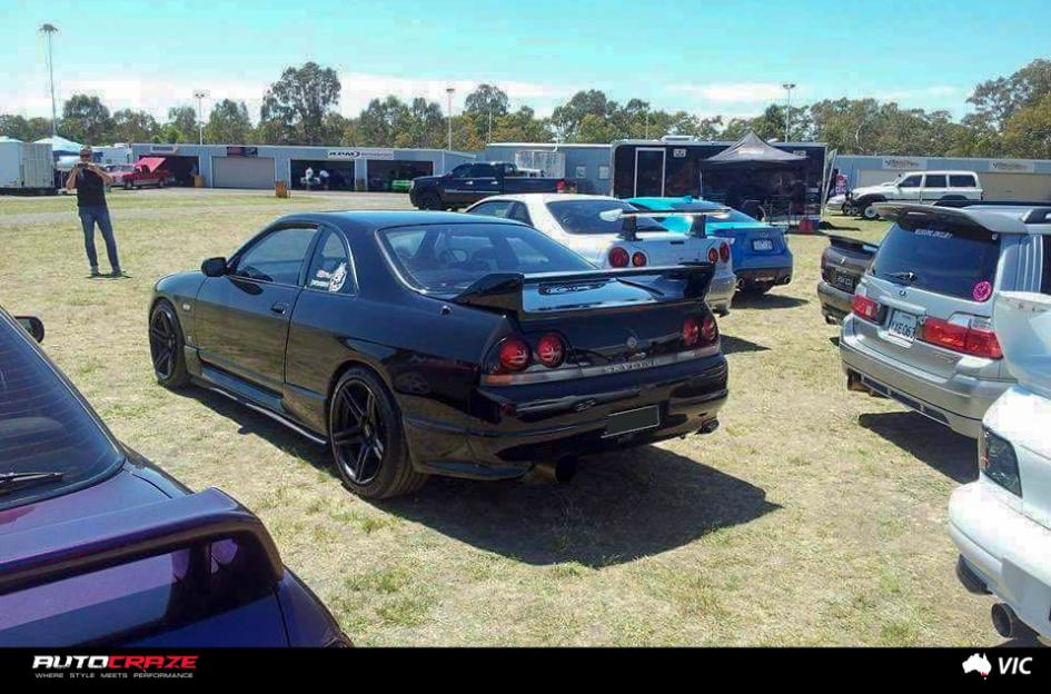 NISSAN SKYLINE R33 CC03R  MATTE BLACK