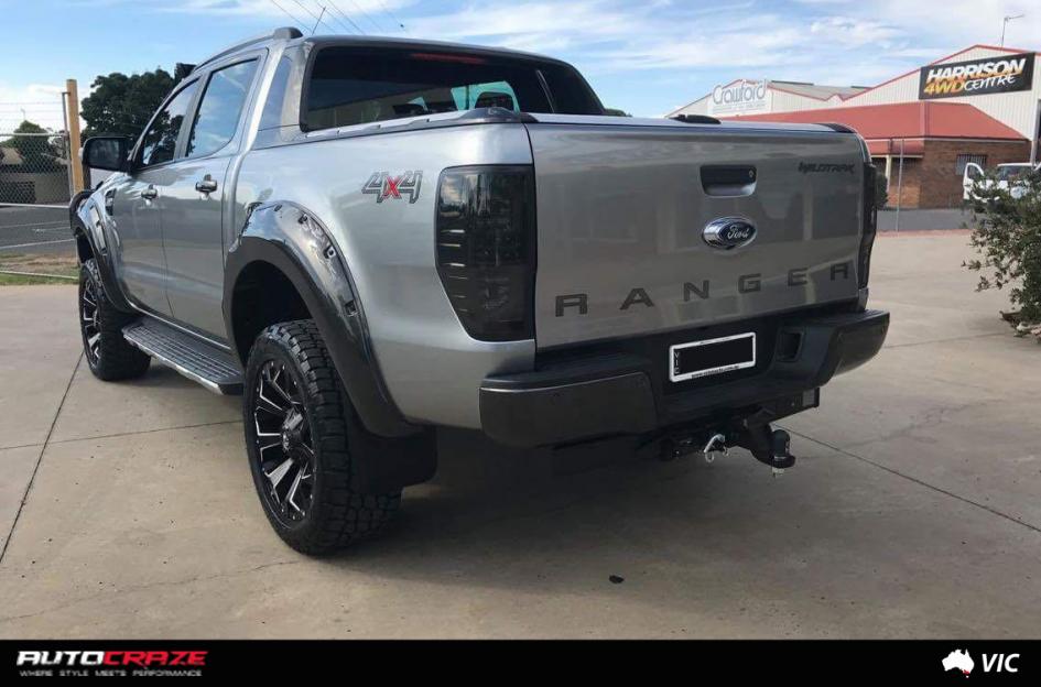 FORD RANGER ASSAULT GLOSS BLACK MILLED ACCENTS 22