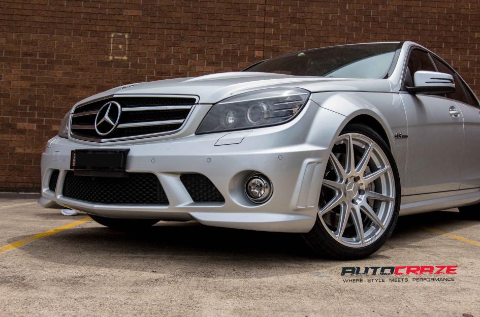 MERCEDES-AMG-C63-ESSEN-SILVER-MACHINED-FACE