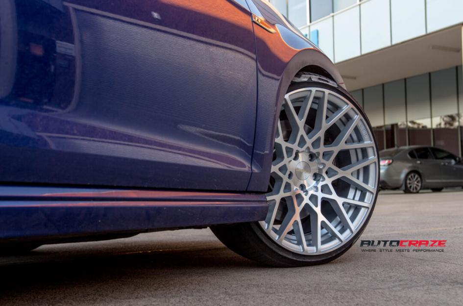 VOLKSWAGEN GOLF BLQ SILVER MACHINED