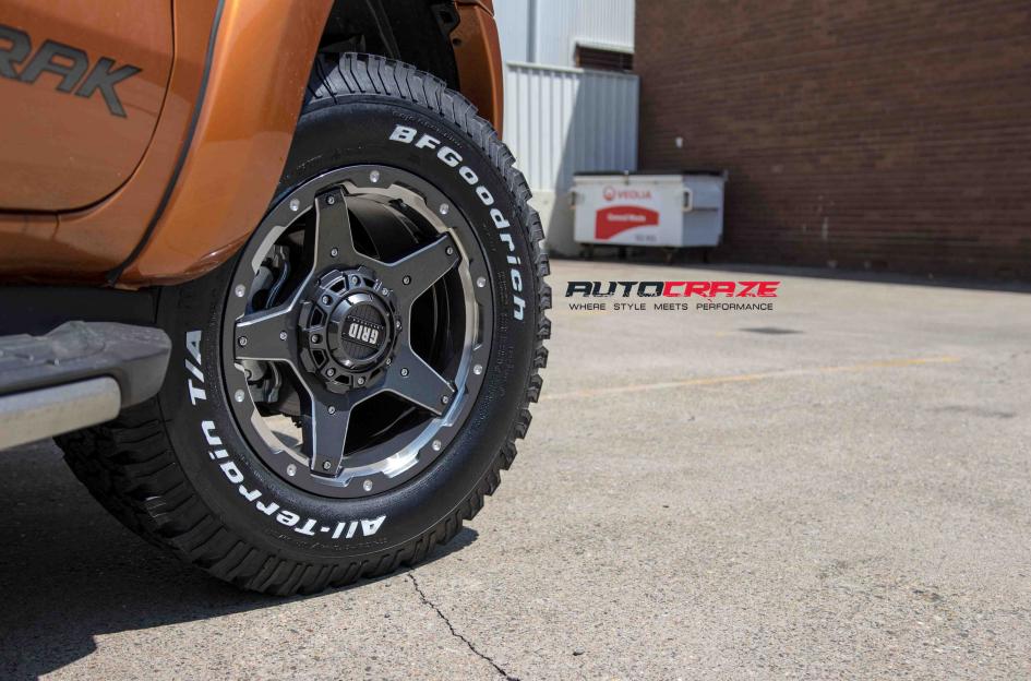 FORD RANGER GD04 GRAPHITE WITH MILLED ACCENTS 5
