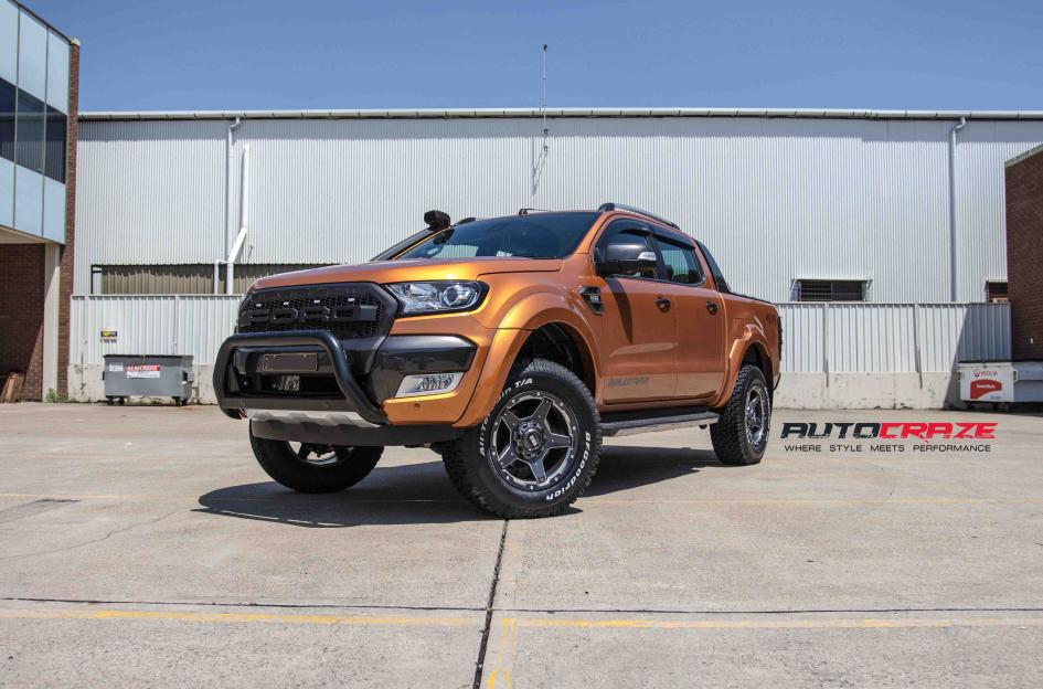 FORD RANGER GD04 GRAPHITE WITH MILLED ACCENTS 5
