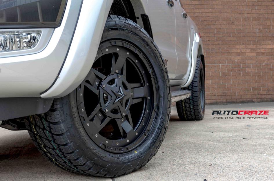FORD RANGER ROCKSTAR XD 3 MATTE BLACK