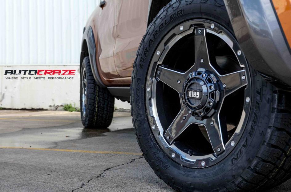 FORD RANGER GD04 GRAPHITE WITH MILLED ACCENTS 6