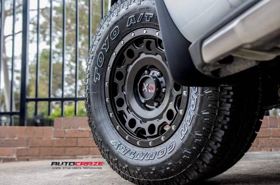 FORD RANGER HOLESHOT XD SATIN BLACK