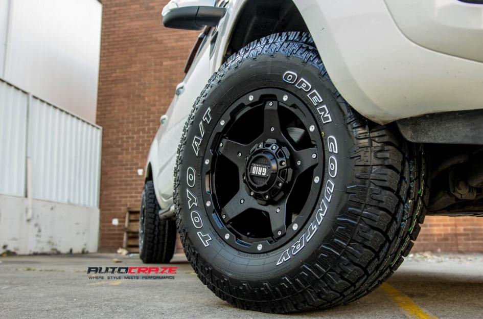FORD RANGER GD04 MATTE BLACK