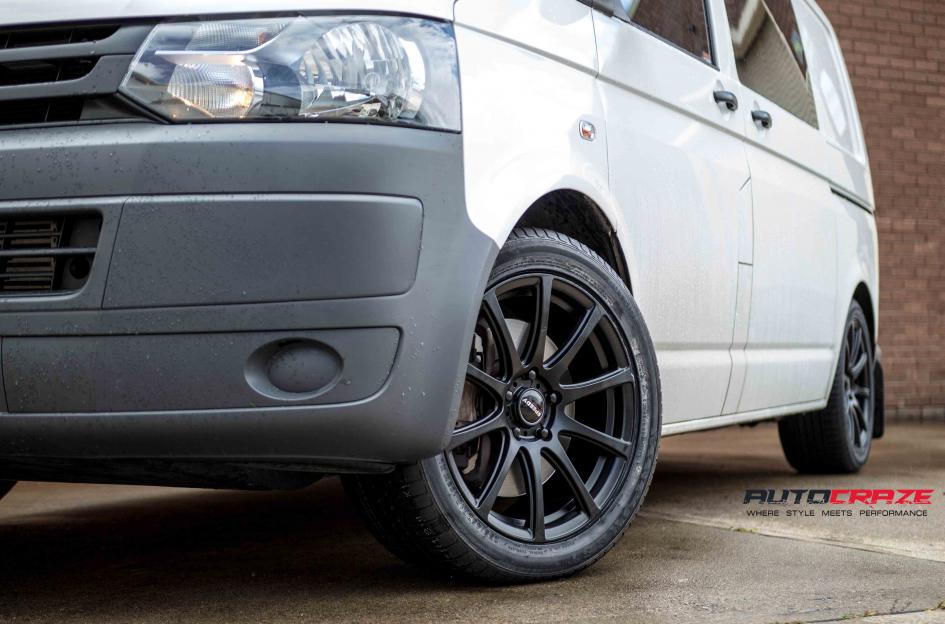 VOLKSWAGEN TRANSPORTER CARBINE SATIN BLACK