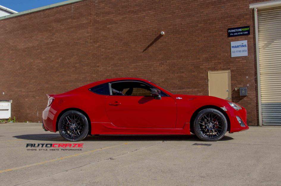TOYOTA 86 ONCORE MATTE BLACK