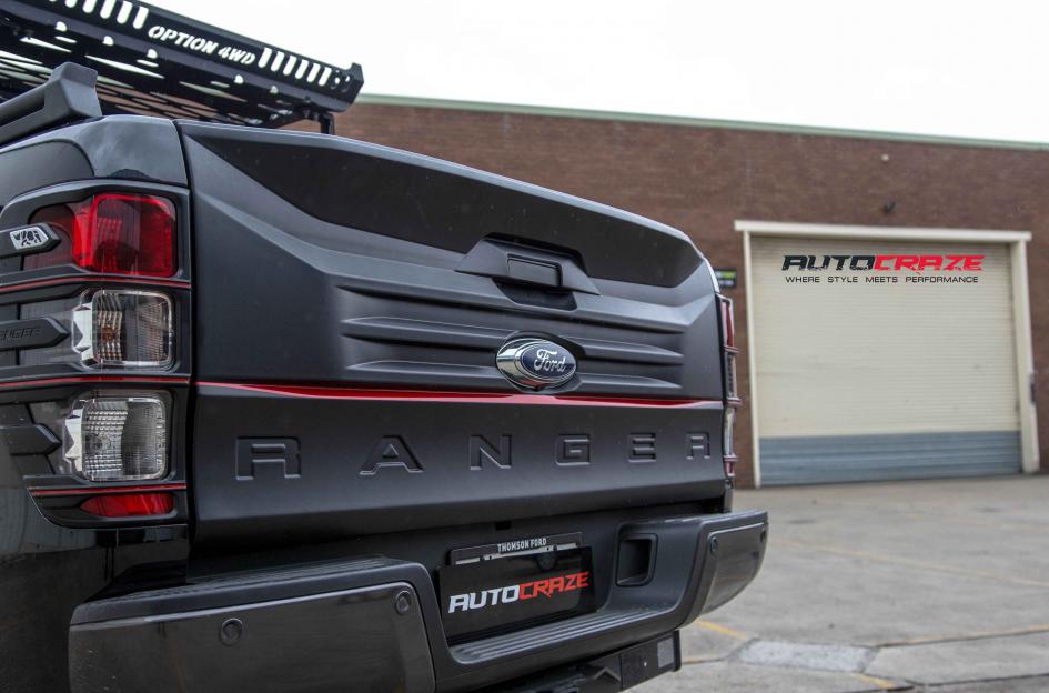 FORD RANGER HOSTAGE MATTE BLACK 6