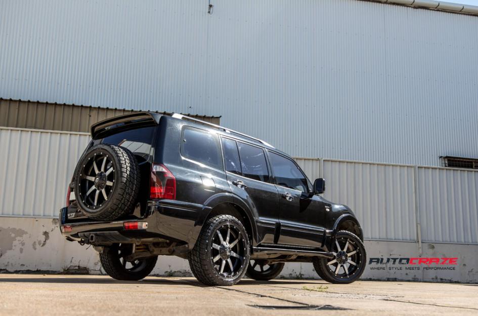 MITSUBISHI PAJERO MAVERICK BLACK MACHINED FACE