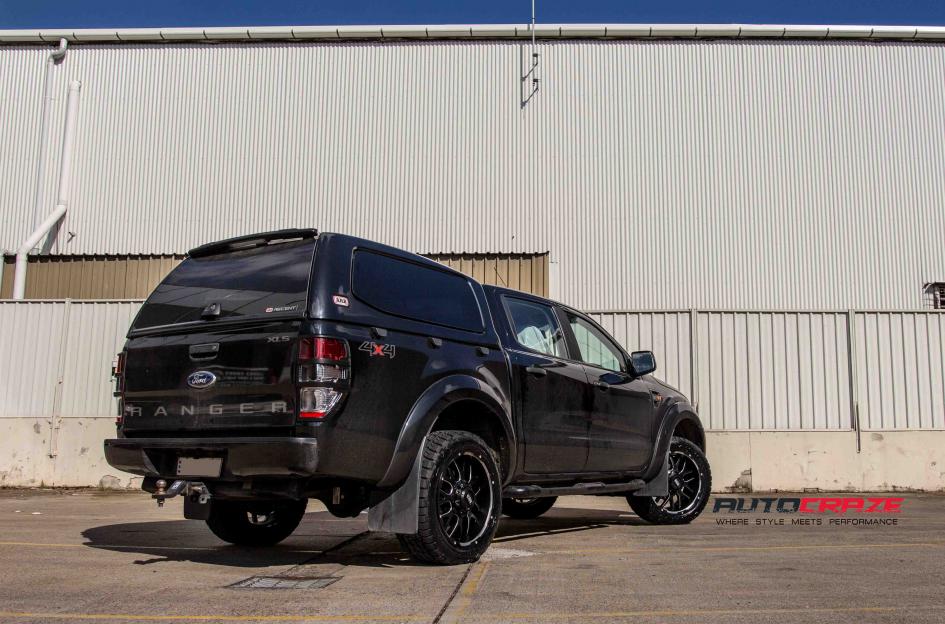 FORD RANGER GD02 MATTE BLACK MACHINED FACE