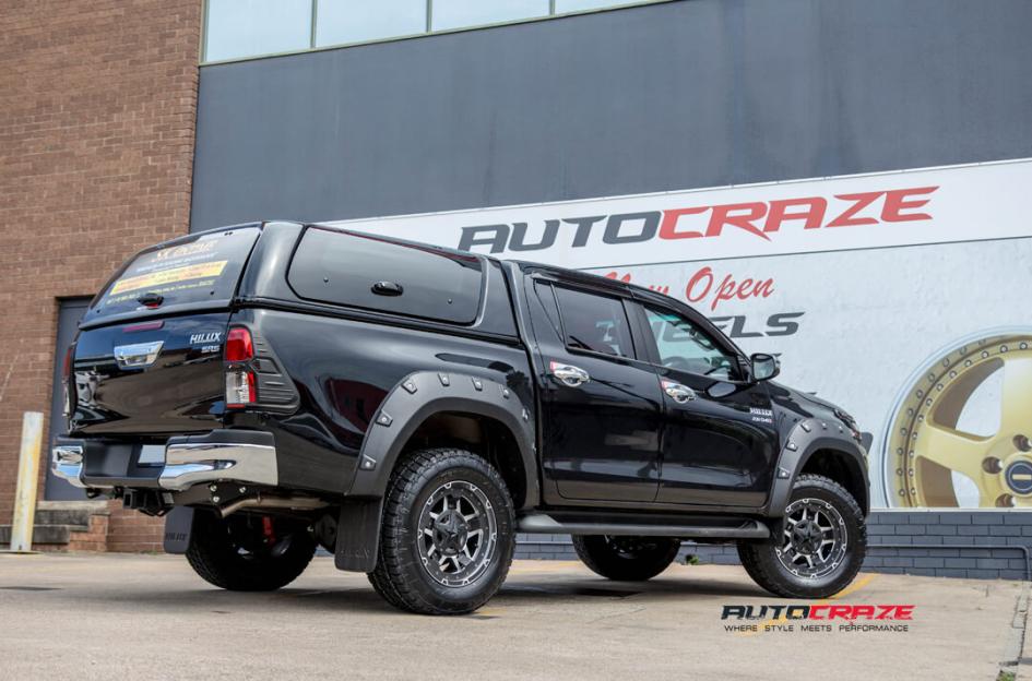 TOYOTA HILUX N80 4WD ROCKSTAR XD 3 MATTE BLACK MACHINED