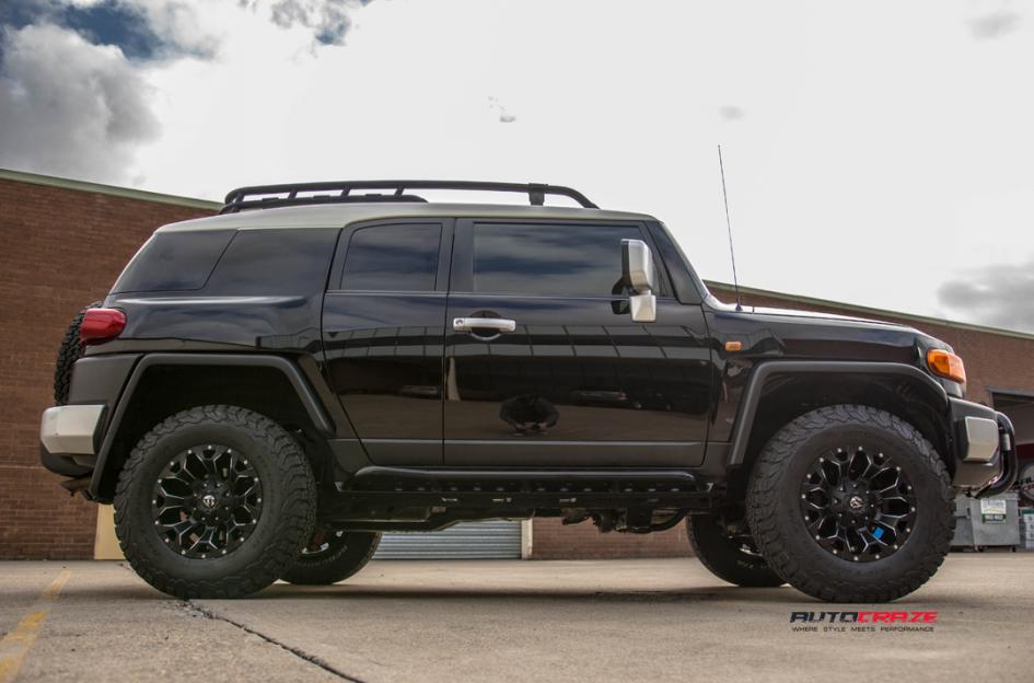 TOYOTA FJ CRUISER ASSAULT GLOSS BLACK MILLED ACCENTS