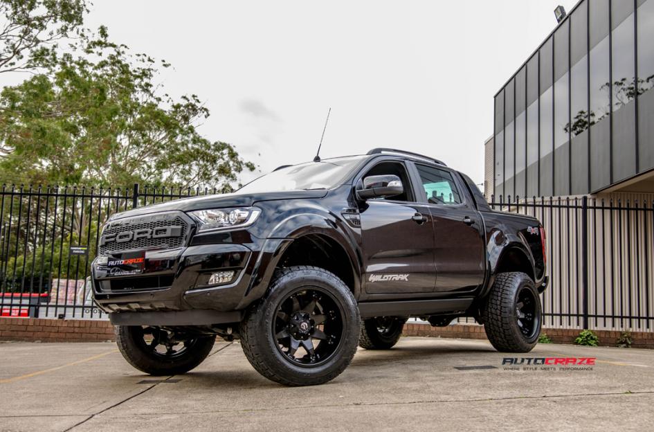 FORD RANGER OCTANE MATTE BLACK 4