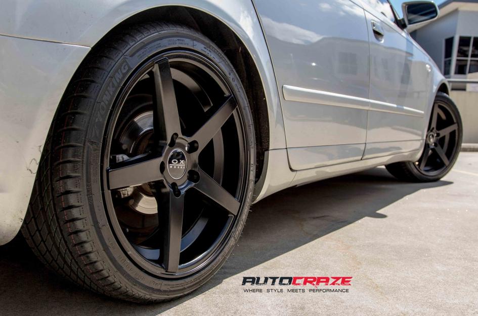 AUDI A4 2003 ONWARDS OX838 FLAT BLACK