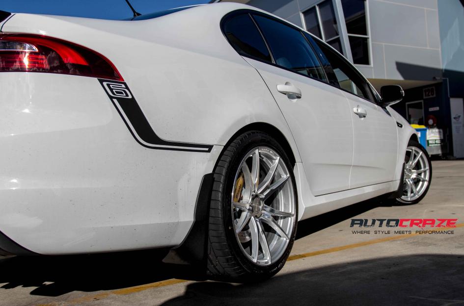 FORD FALCON SF06 SILVER MACHINED FACE