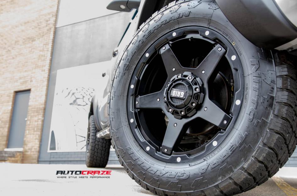 FORD RANGER GD04 MATTE BLACK