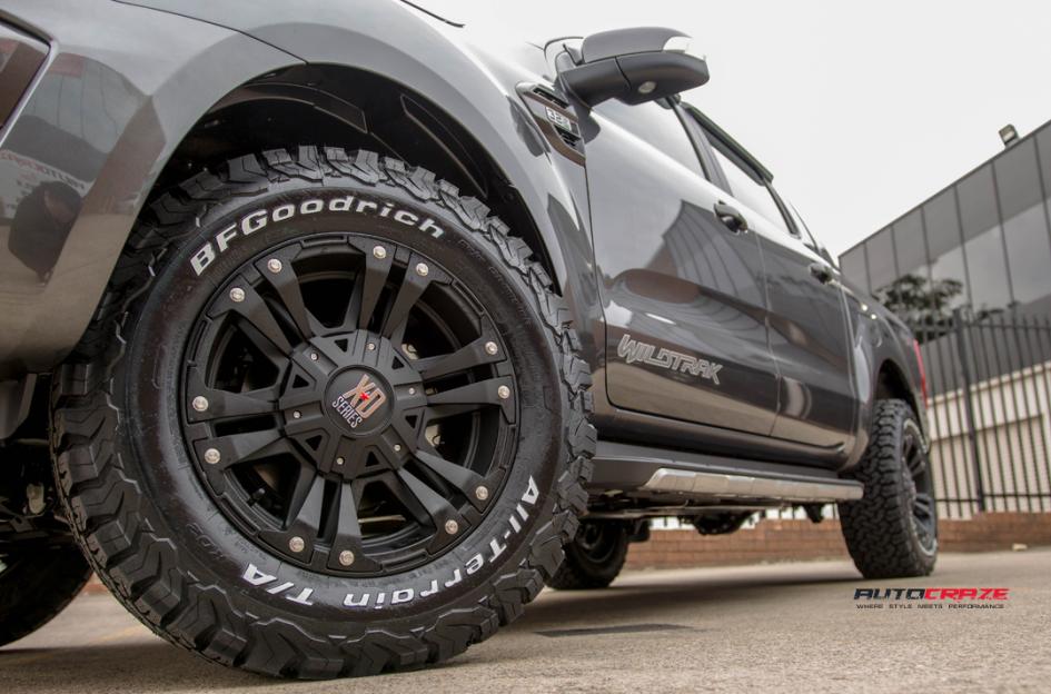 FORD RANGER MONSTER XD 2 MATTE BLACK 7