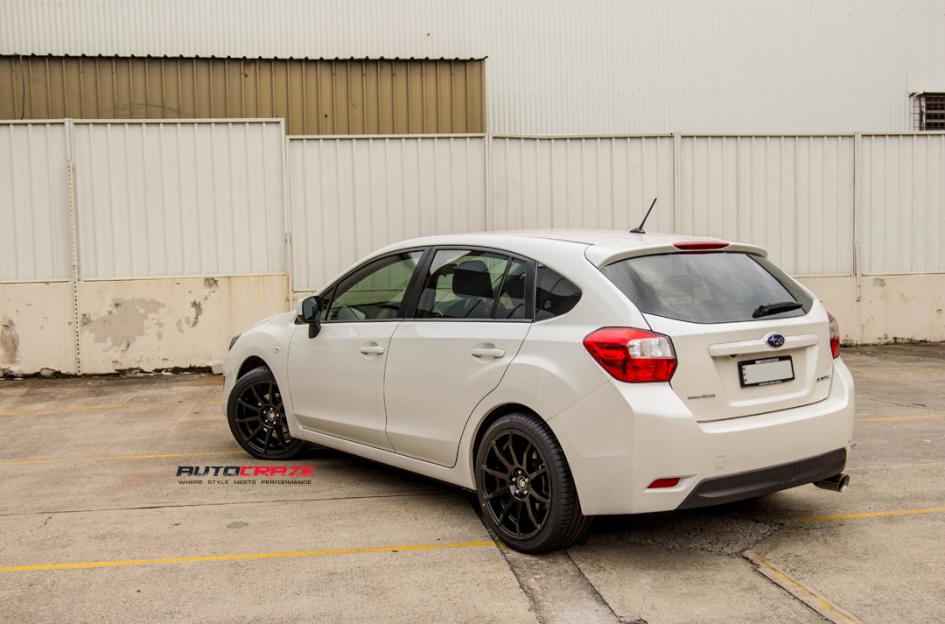 SUBARU IMPREZA PATRICK MATTE BLACK