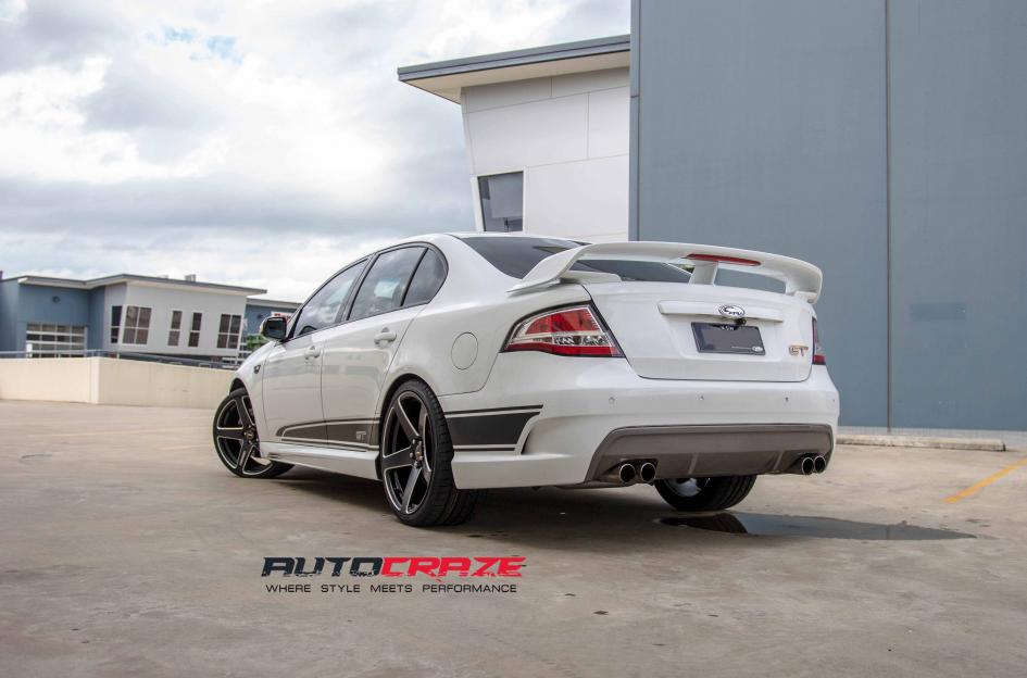 FORD FALCON FRCS MATTE BLACK MILLED ACCENTS