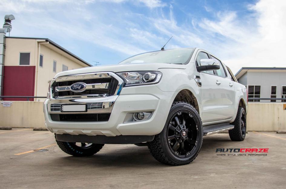 FORD RANGER MORAX FLAT BLACK