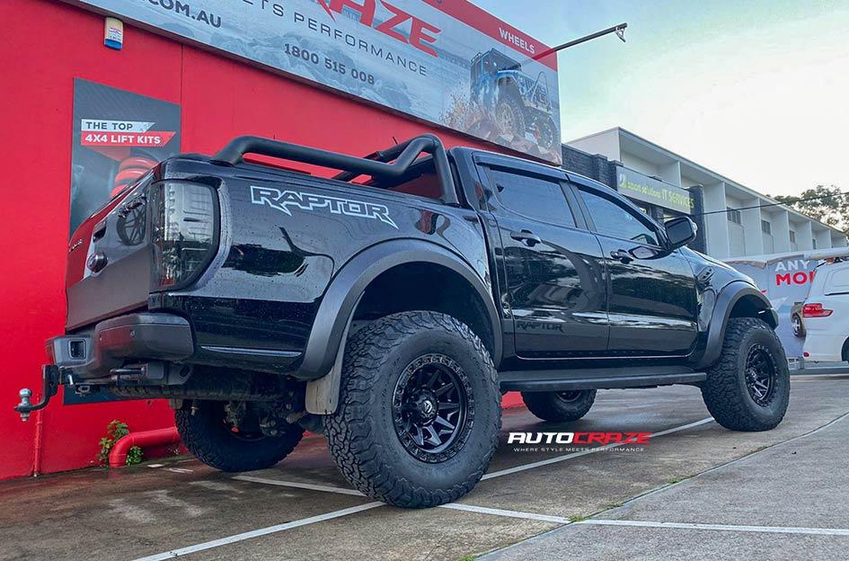 FORD RANGER RAPTOR COVERT MATTE BLACK