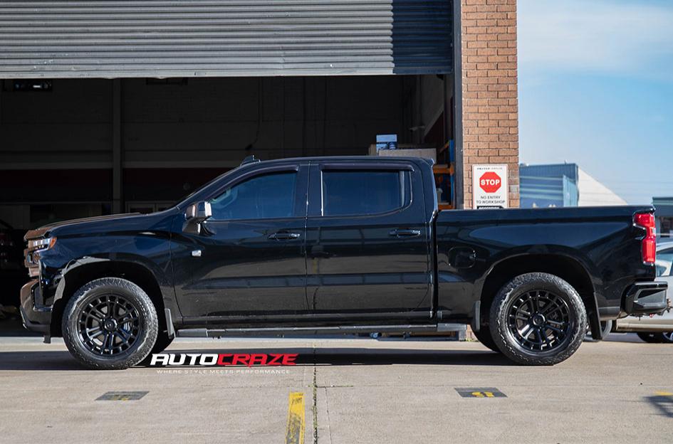 CHEVROLET SILVERADO HEATER MATTE BLACK