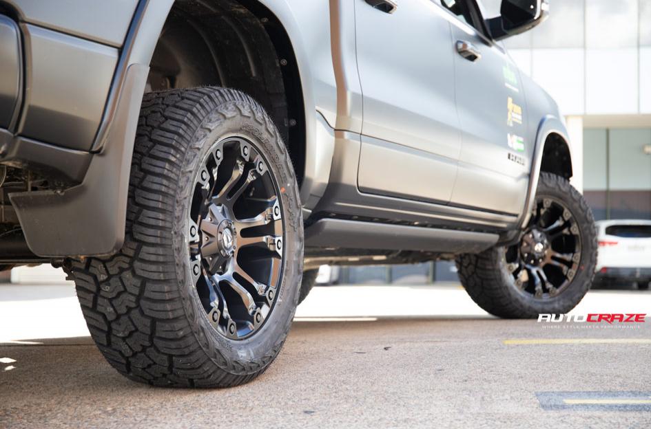 DODGE RAM VAPOR MATTE BLACK